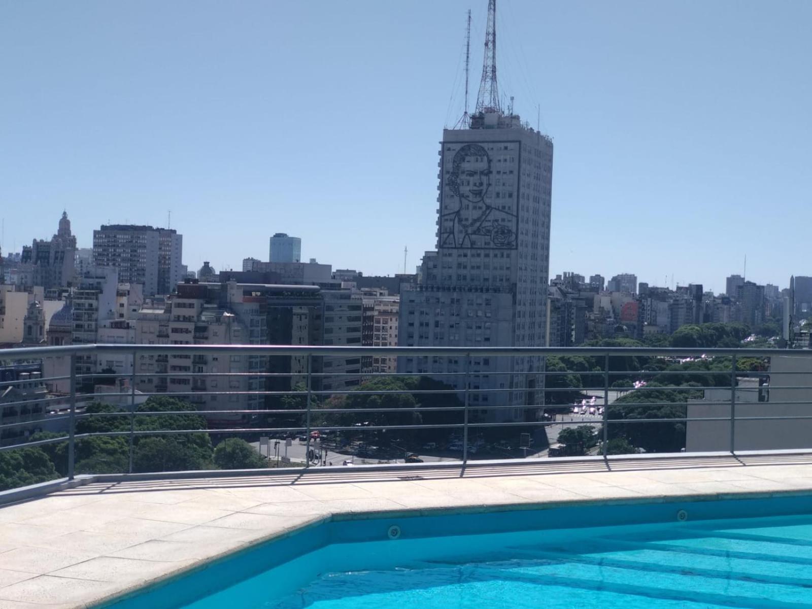 Apart 1013 Con Piscina Gimnasio Laundry Y Seguridad 24 Hs Buenos Aires Exterior foto