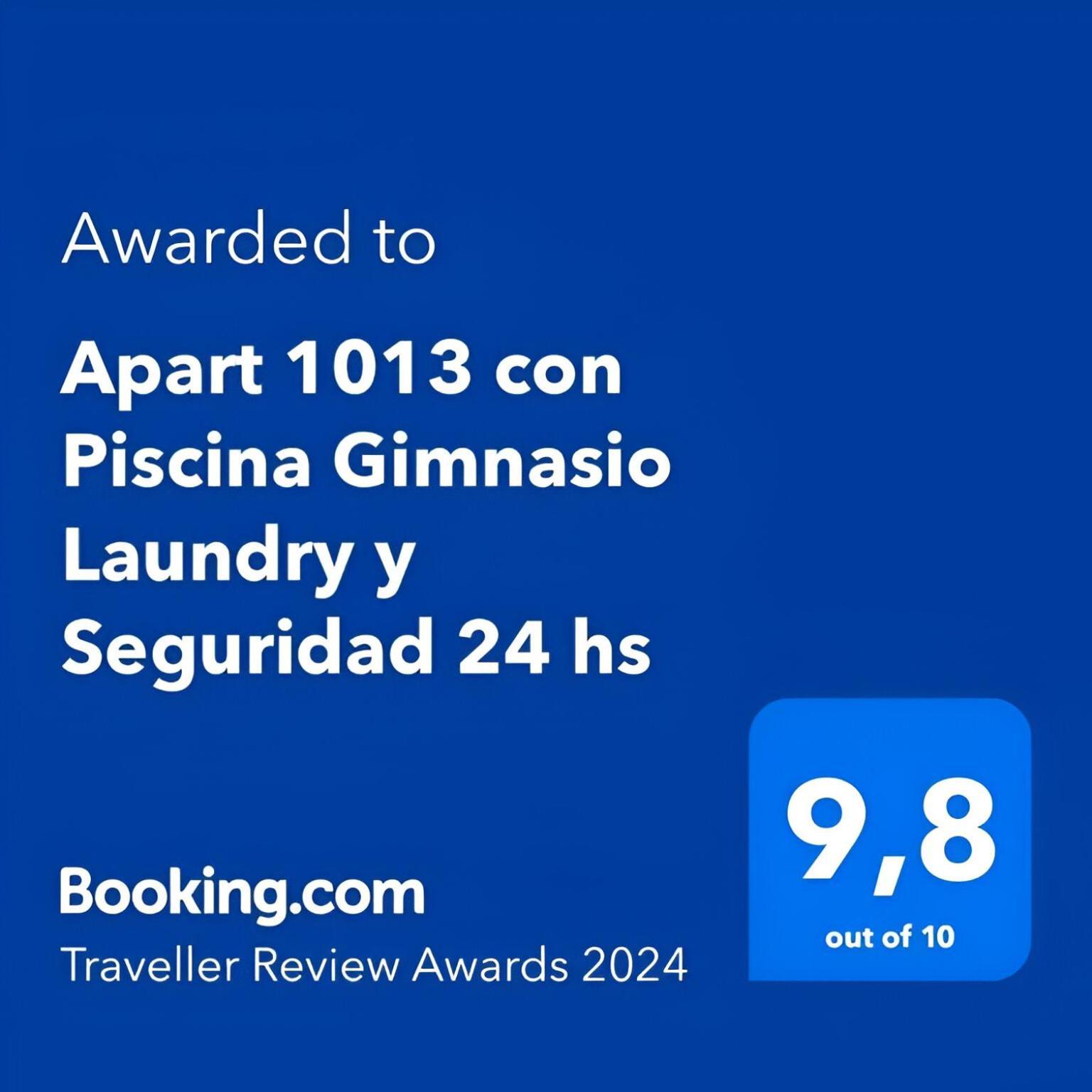 Apart 1013 Con Piscina Gimnasio Laundry Y Seguridad 24 Hs Buenos Aires Exterior foto