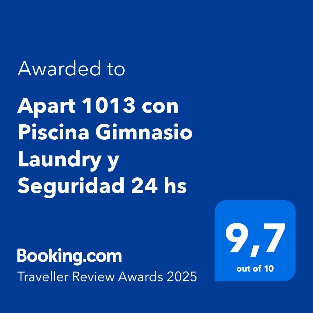 Apart 1013 Con Piscina Gimnasio Laundry Y Seguridad 24 Hs Buenos Aires Exterior foto